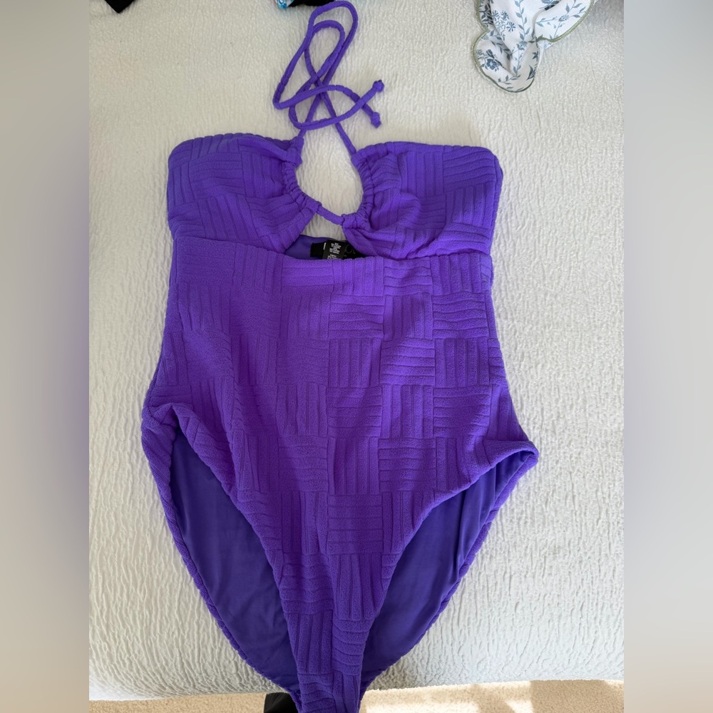 Beach Riot Phoenix One Piece—Ultra Violet